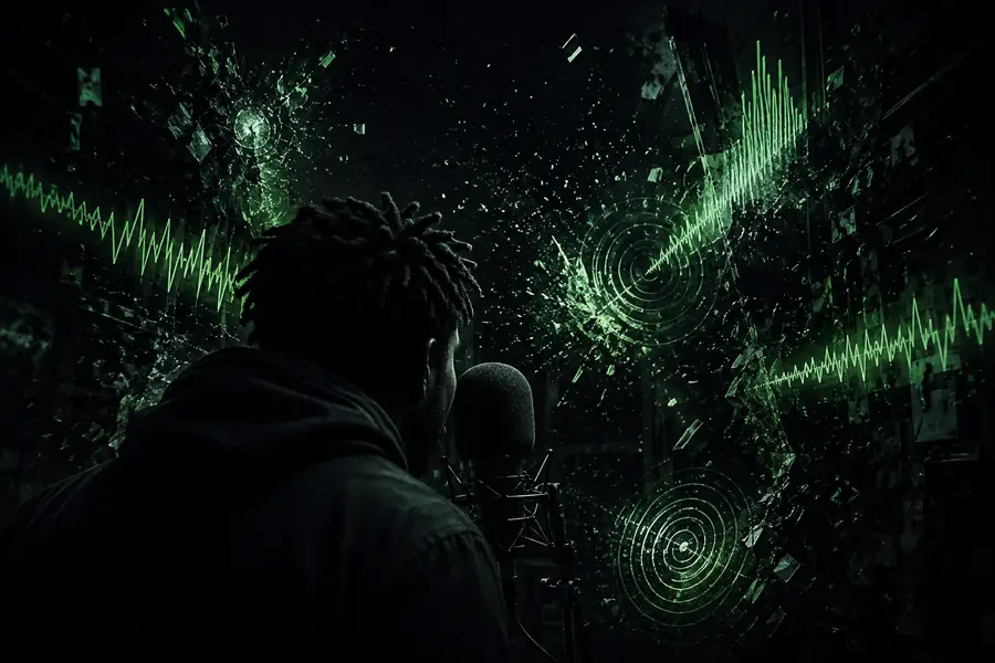 Noisy audio workflow before realtime speech transcription